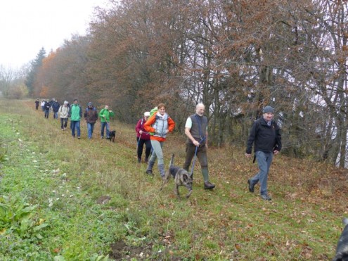 Wandern mit Mitarbeitern der Fa. Assfalg