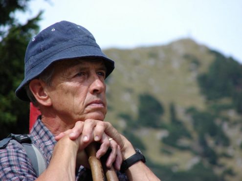 Egon Wagner als Wanderführer